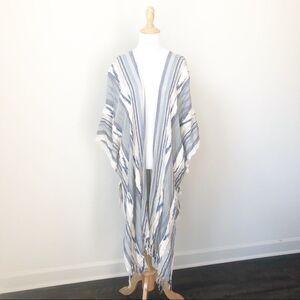 NWT Big Buddha Southwestern striped Kimono